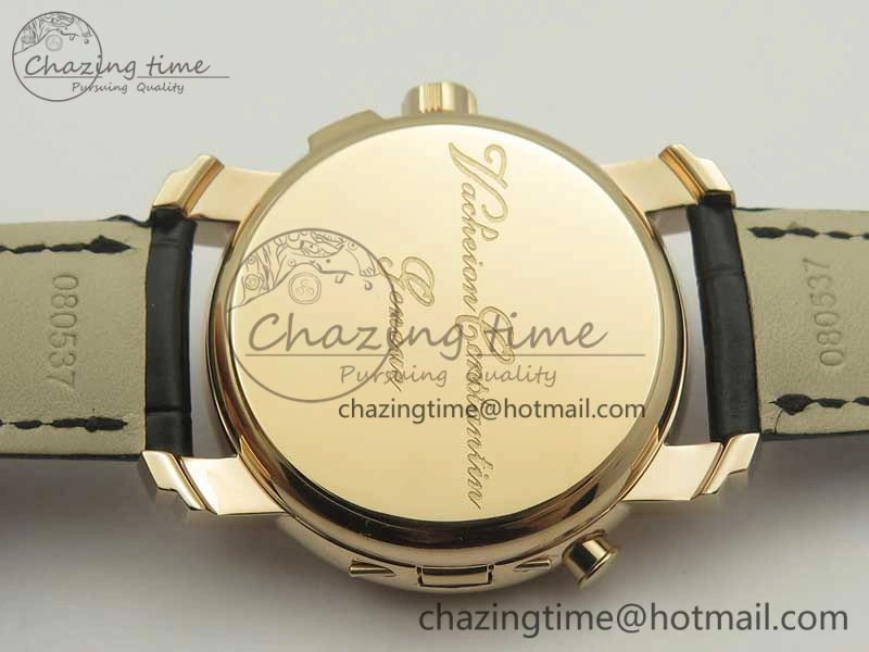 MultiPurpose Malte Dual Time Regulator RG K11 Maker White Dial on Black Leather Strap A23J 9955