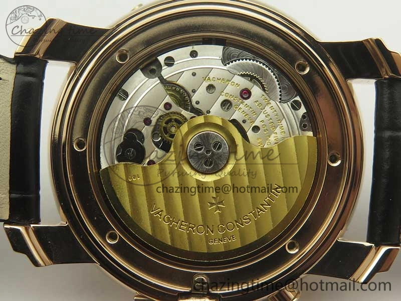 MultiPurpose Malte Dual Time Regulator RG K11 Maker White Dial on Black Leather Strap A23J 9955