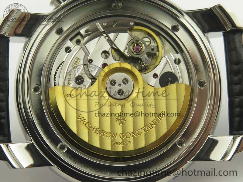 Malte Dual Time Regulator SS K11 Maker Black Dial on Black Leather Strap A23J Compact 9954