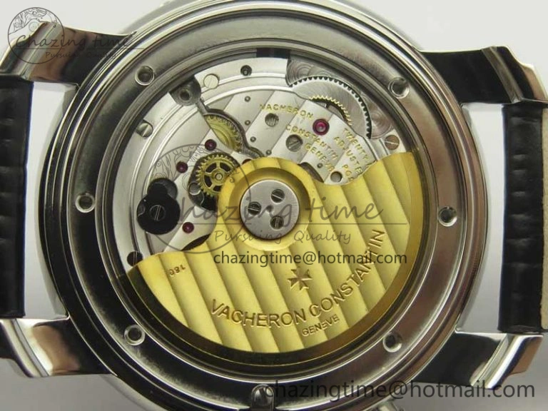 Malte Dual Time Regulator SS K11 Maker Black Dial on Black Leather Strap A23J Compact 9954