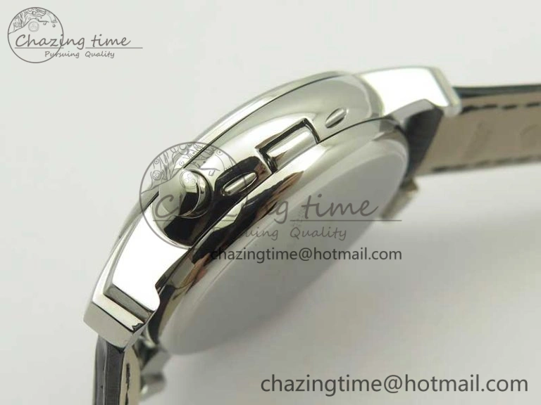 Minimalist Malte Dual Time Regulator SS K11 Maker White Dial on Black Leather Strap A23J 9952
