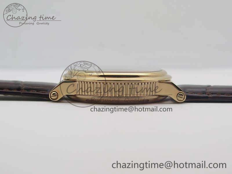 Efficient Marine 5222 RG HGF 1:1 Best Edition Brown Dial On Leather Strap Asian Cal.517GG (Free Rubber Strap) 5362