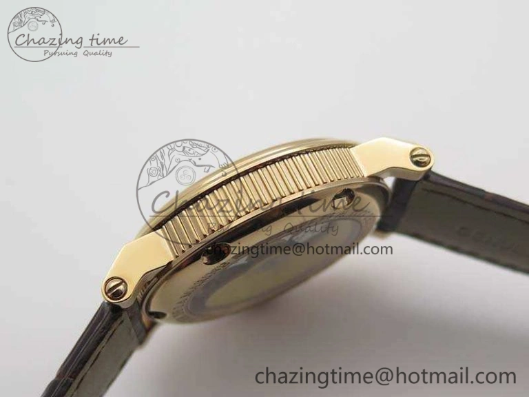 Efficient Marine 5222 RG HGF 1:1 Best Edition Brown Dial On Leather Strap Asian Cal.517GG (Free Rubber Strap) 5362