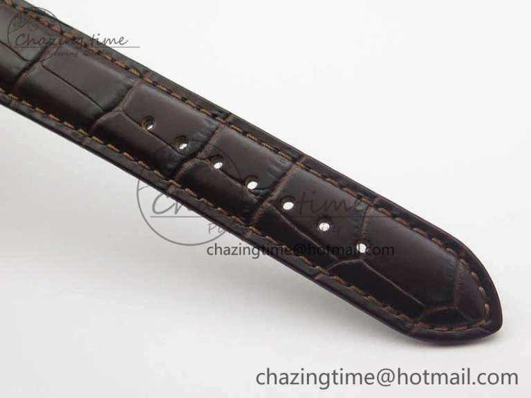 Efficient Marine 5222 RG HGF 1:1 Best Edition Brown Dial On Leather Strap Asian Cal.517GG (Free Rubber Strap) 5362