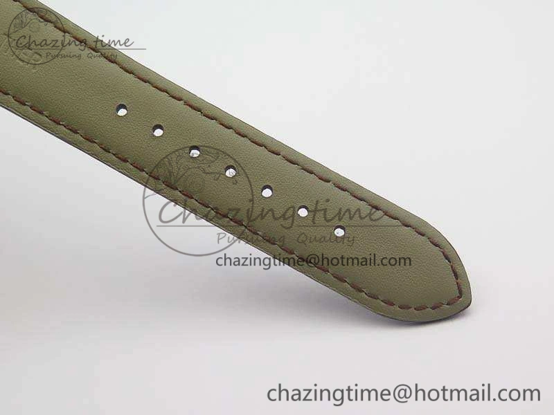 Efficient Marine 5222 RG HGF 1:1 Best Edition Brown Dial On Leather Strap Asian Cal.517GG (Free Rubber Strap) 5362
