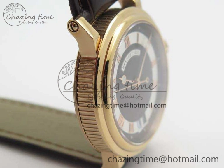 Efficient Marine 5222 RG HGF 1:1 Best Edition Brown Dial On Leather Strap Asian Cal.517GG (Free Rubber Strap) 5362