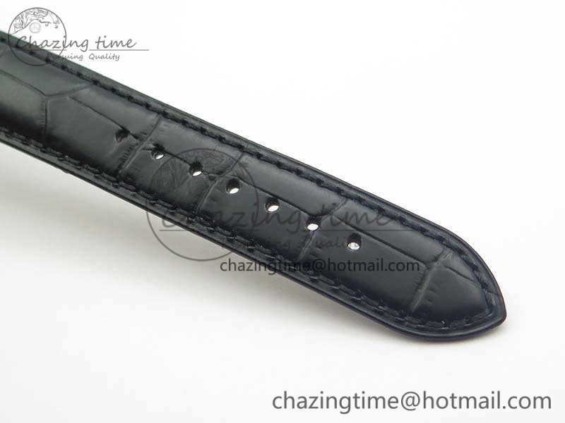 MoistureWicking Marine 5222 SS HGF 1:1 Best Edition White Dial On Leather Strap Asian Cal.517GG (Free Rubber Strap) 5359