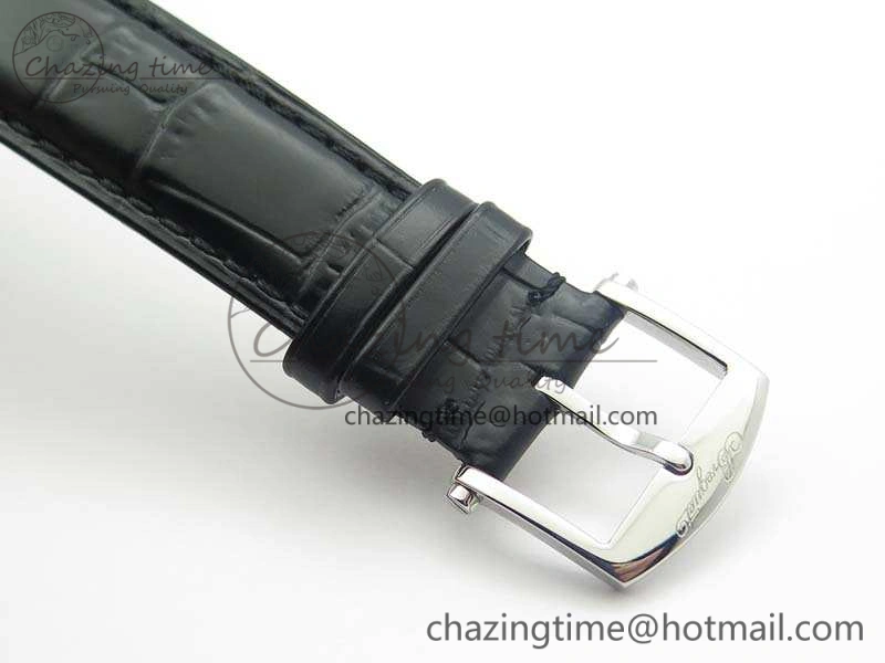 MoistureWicking Marine 5222 SS HGF 1:1 Best Edition White Dial On Leather Strap Asian Cal.517GG (Free Rubber Strap) 5359