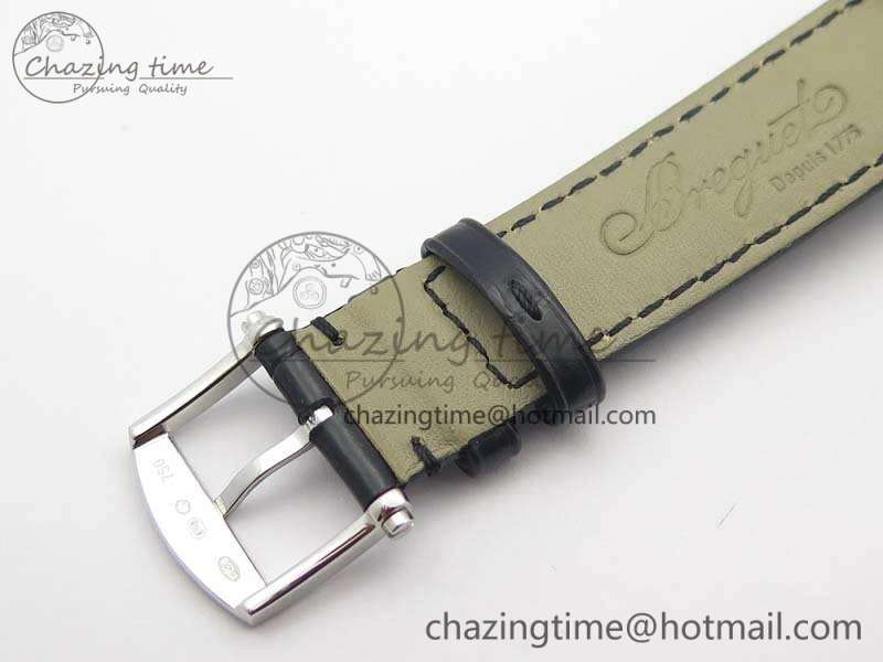 MoistureWicking Marine 5222 SS HGF 1:1 Best Edition White Dial On Leather Strap Asian Cal.517GG (Free Rubber Strap) 5359