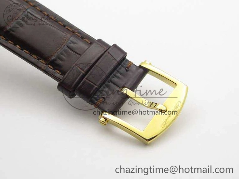 Marine 5222 YG HGF 1:1 Best Edition White Dial On Leather Strap Asian Cal.517GG (Free Rubber Strap) SoftTouch 5360