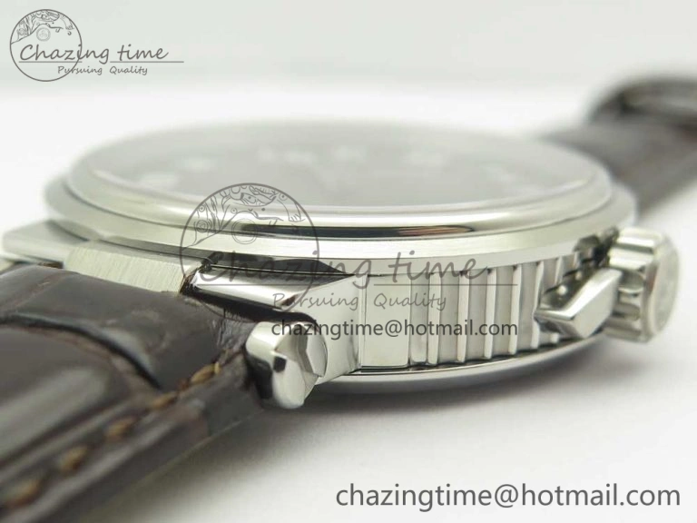 SmartChoice Marine 5517 SS V9F 1:1 Best Edition Brown Dial on Brown Leather Strap A23J 5346