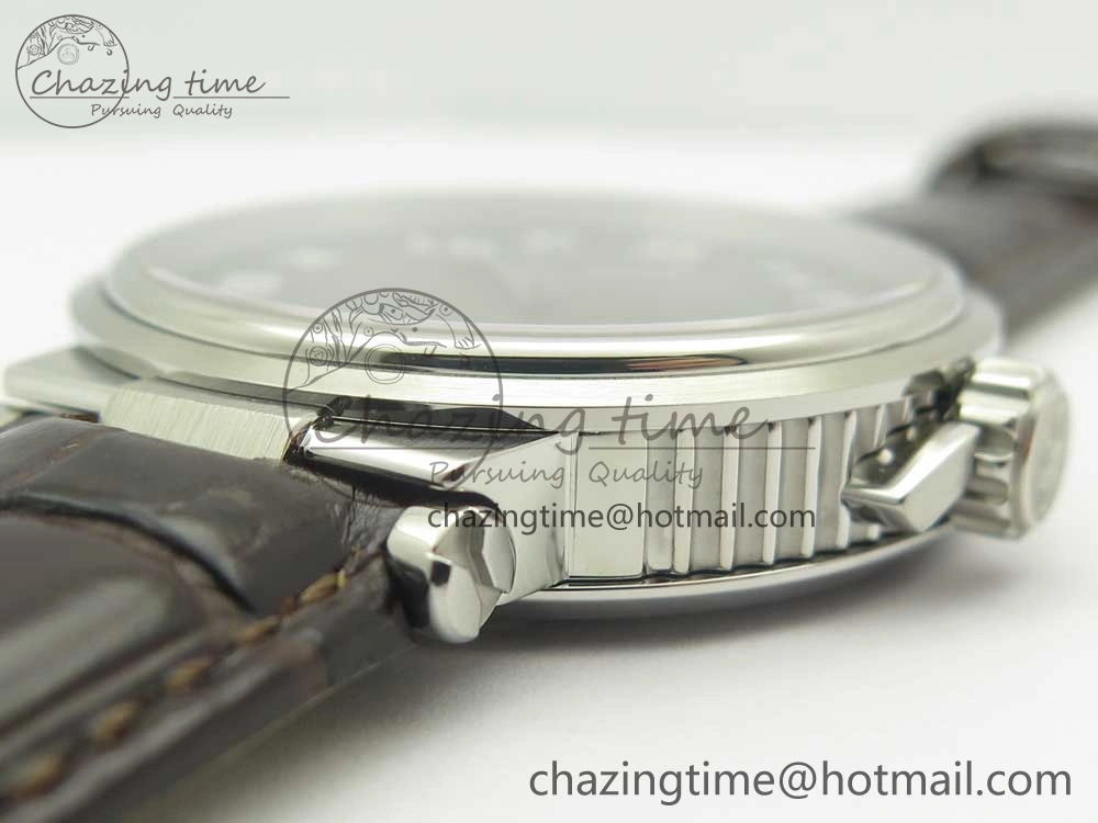 SmartChoice Marine 5517 SS V9F 1:1 Best Edition Brown Dial on Brown Leather Strap A23J 5346