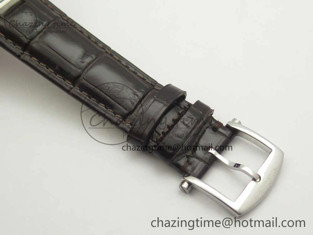 SmartChoice Marine 5517 SS V9F 1:1 Best Edition Brown Dial on Brown Leather Strap A23J 5346