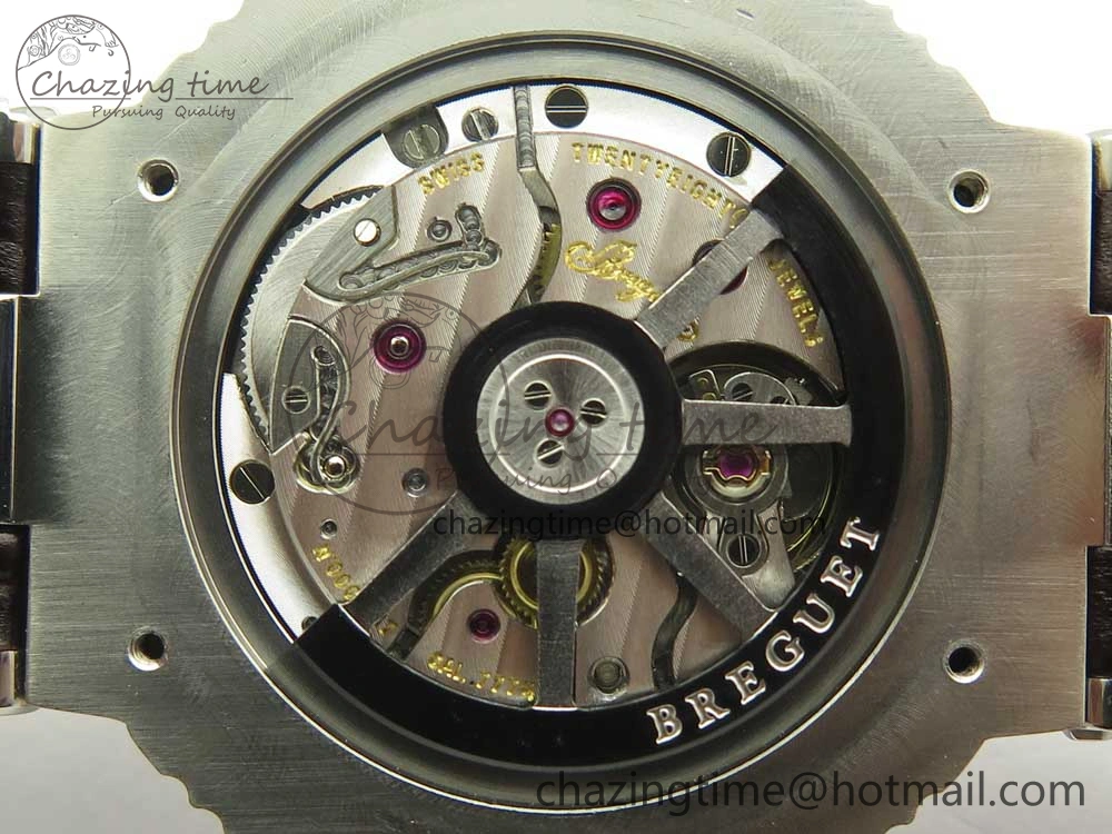 SmartChoice Marine 5517 SS V9F 1:1 Best Edition Brown Dial on Brown Leather Strap A23J 5346