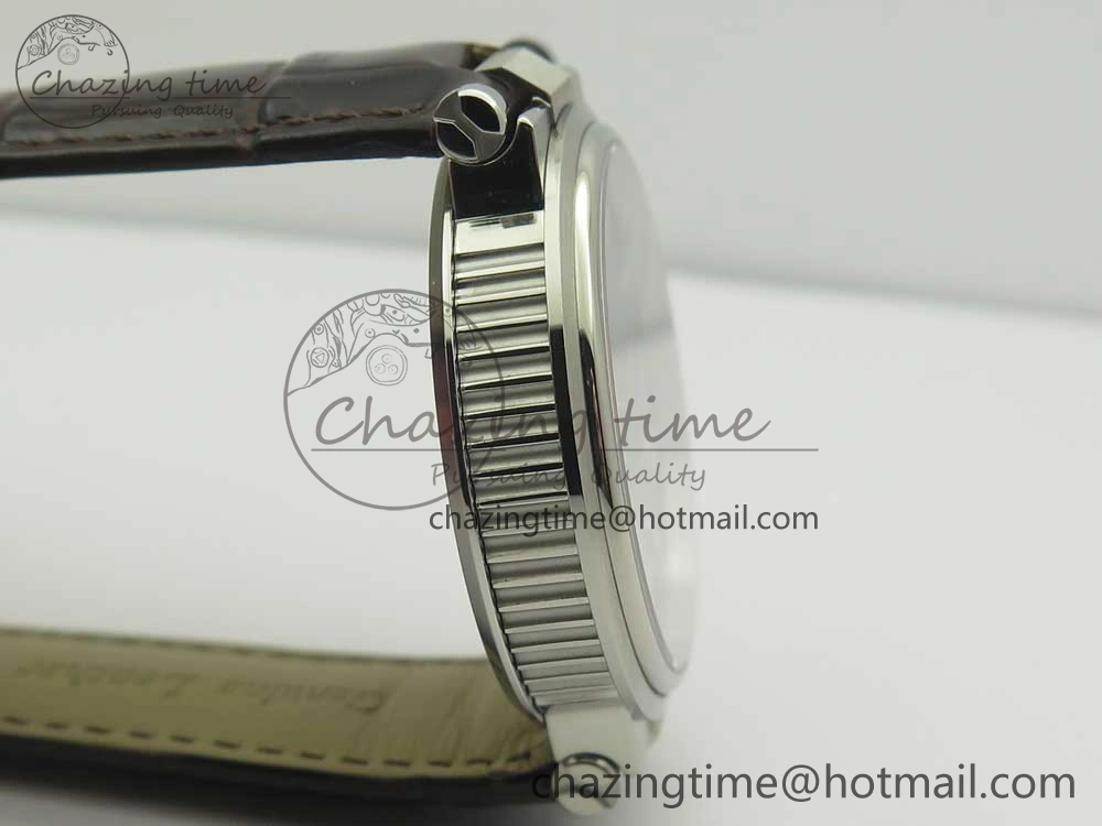 SmartChoice Marine 5517 SS V9F 1:1 Best Edition Brown Dial on Brown Leather Strap A23J 5346