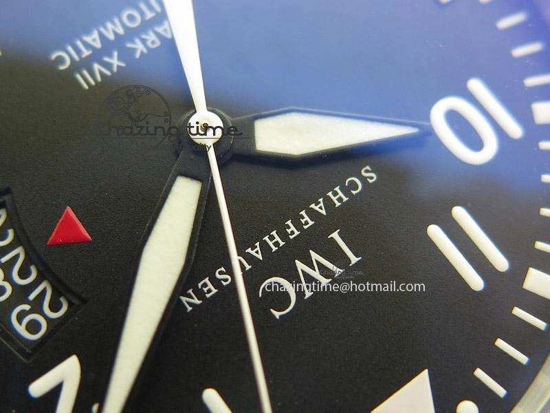 SportInspired Mark XVII 1:1 MK Maker Best Edition SS Black Dial On SS Bracelet A 7375