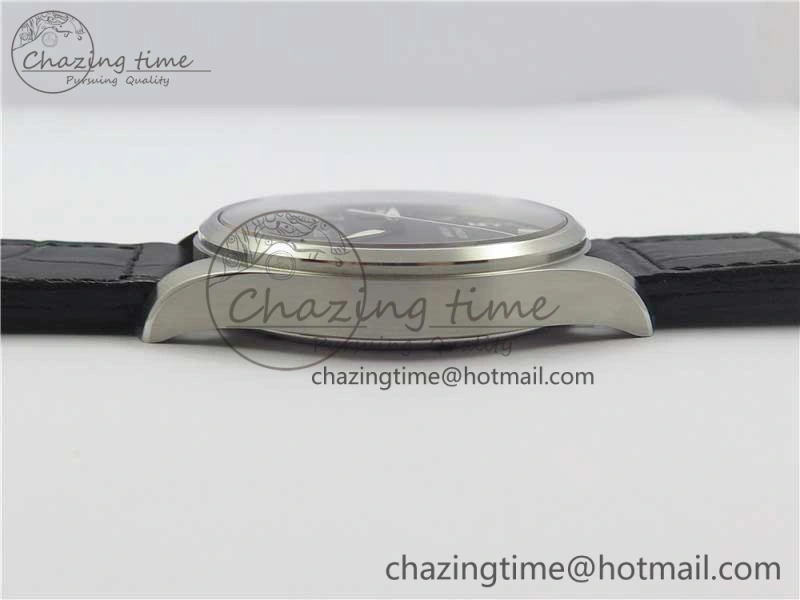 Mark XVII IW326501 FKF 1:1 Best Edition Black Dial on Black Leather Strap Thermal 7131