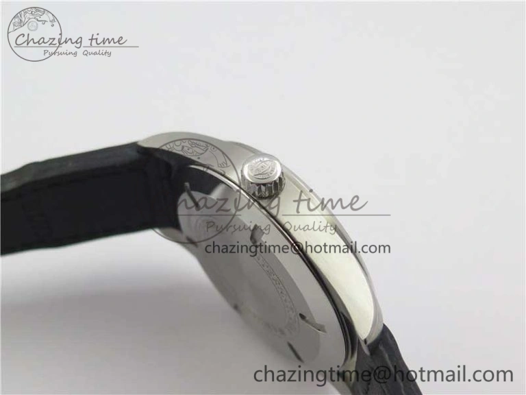 Mark XVII IW326501 FKF 1:1 Best Edition Black Dial on Black Leather Strap Thermal 7131