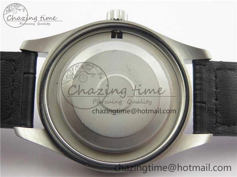 Mark XVII IW326501 FKF 1:1 Best Edition Black Dial on Black Leather Strap Thermal 7131