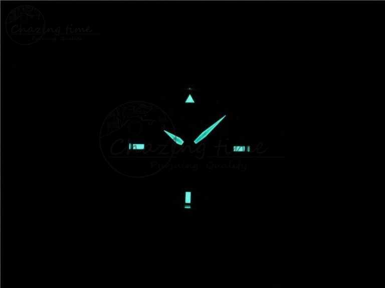 Mark XVII IW326501 FKF 1:1 Best Edition Black Dial on Black Leather Strap Thermal 7131