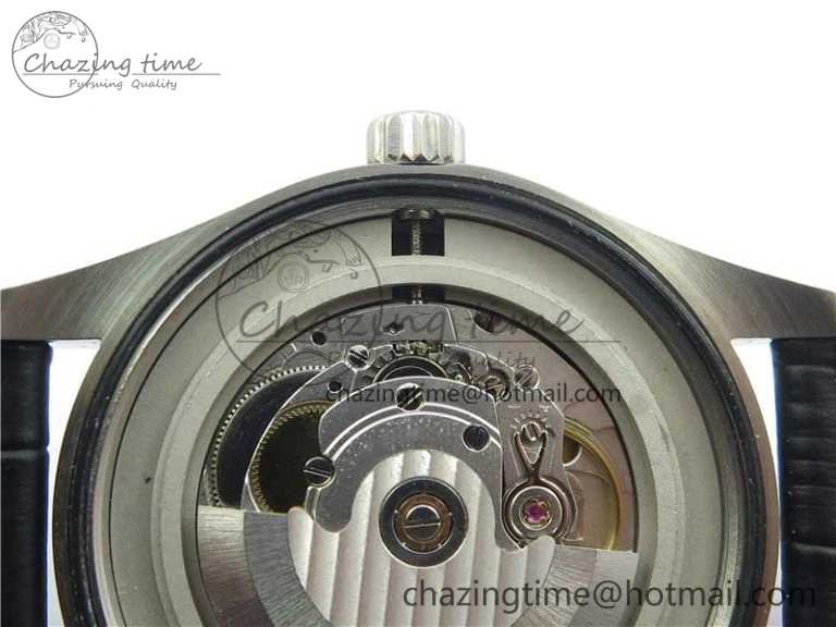 Mark XVII IW326501 FKF 1:1 Best Edition Black Dial on Black Leather Strap Thermal 7131