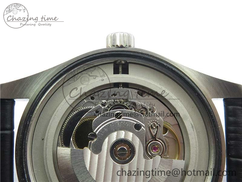 Mark XVII IW326501 FKF 1:1 Best Edition Black Dial on Black Leather Strap Thermal 7131