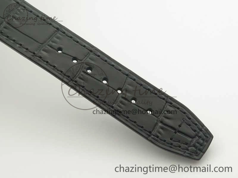 Mark XVII IW326501 MKS 1:1 Best Edition Black Dial On Black Leather Strap MIYOTA 9015 V FreshLook 7208
