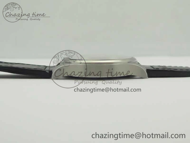 Mark XVII IW326501 MKS 1:1 Best Edition Black Dial On Black Leather Strap MIYOTA 9015 V FreshLook 7208