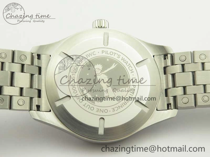 Mark XVII IW327014 Le Petit Prince MKS 1:1 Best Edition Blue Dial on SS Bracelet MIYOTA 9015 V SportInspired 7191