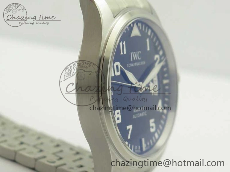 Mark XVII IW327014 Le Petit Prince MKS 1:1 Best Edition Blue Dial on SS Bracelet MIYOTA 9015 V SportInspired 7191