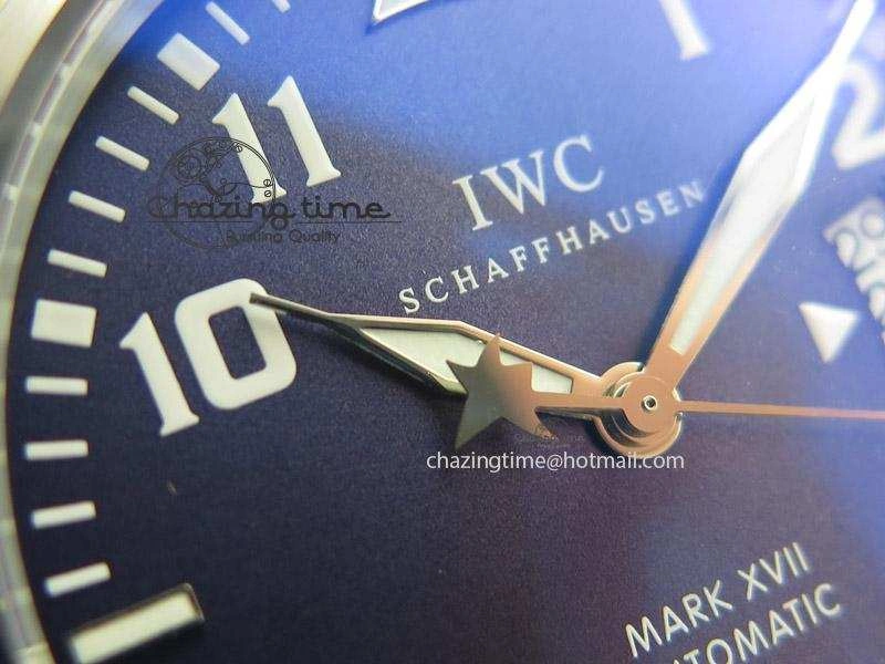 Mark XVII Le Petit Prince MK Maker 1:1 Best Edition SS Blue Dial A2892 On Brown Leather Strap MultiPurpose 7379