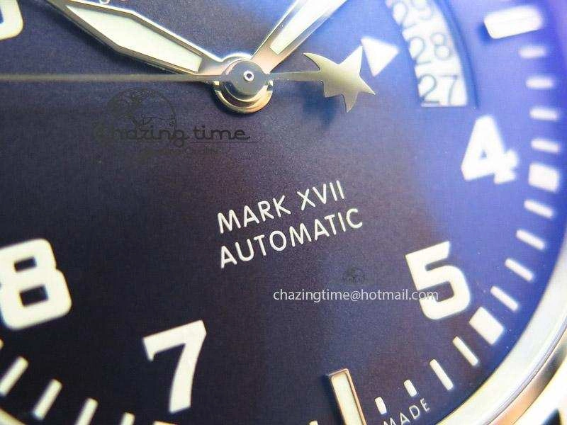 Mark XVII Le Petit Prince MK Maker 1:1 Best Edition SS Blue Dial A2892 On Brown Leather Strap MultiPurpose 7379