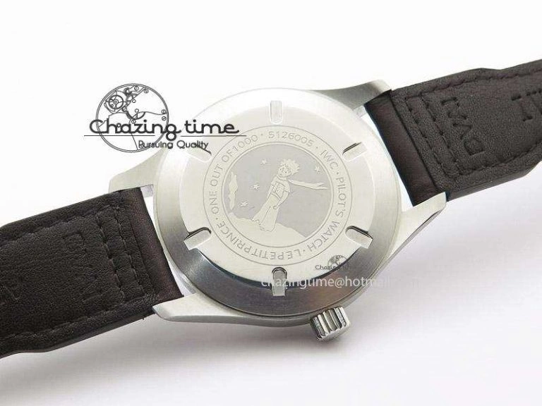 Mark XVII Le Petit Prince MK Maker 1:1 Best Edition SS Blue Dial A2892 On Brown Leather Strap MultiPurpose 7379