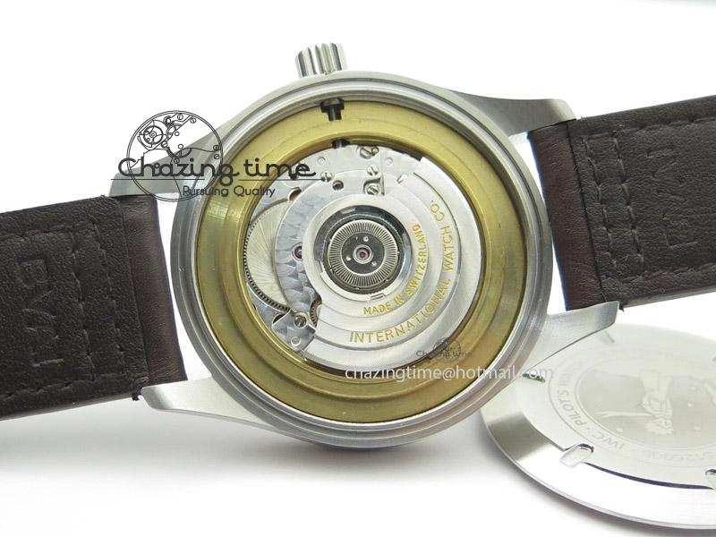 Mark XVII Le Petit Prince MK Maker 1:1 Best Edition SS Blue Dial A2892 On Brown Leather Strap MultiPurpose 7379