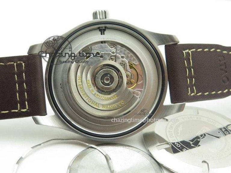 Mark XVII Le Petit Prince MK Maker 1:1 Best Edition SS Blue Dial On Brown Leather Strap A Breathable 7377