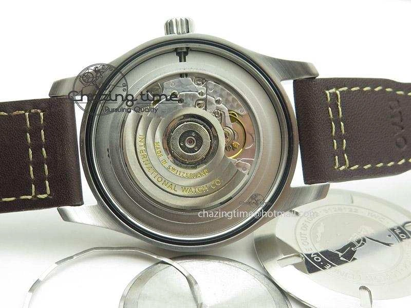 Mark XVII Le Petit Prince MK Maker 1:1 Best Edition SS Blue Dial On Brown Leather Strap A Breathable 7377