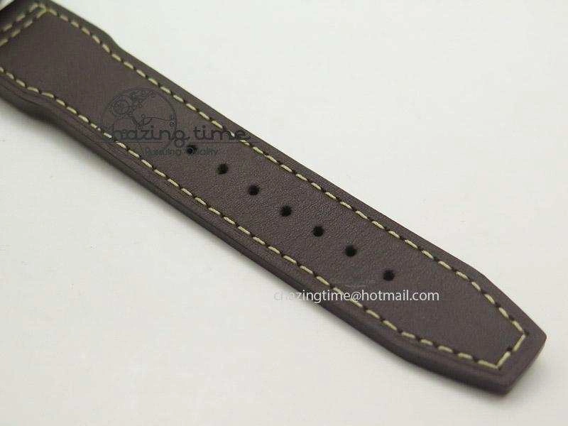Mark XVII Le Petit Prince MK Maker 1:1 Best Edition SS Blue Dial On Brown Leather Strap A Breathable 7377