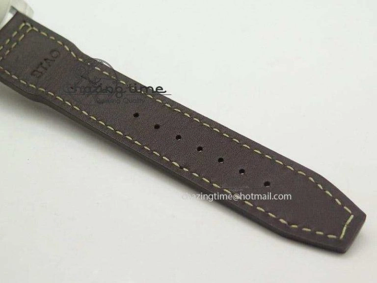 Mark XVII Le Petit Prince MK Maker 1:1 Best Edition SS Blue Dial On Brown Leather Strap A Breathable 7377
