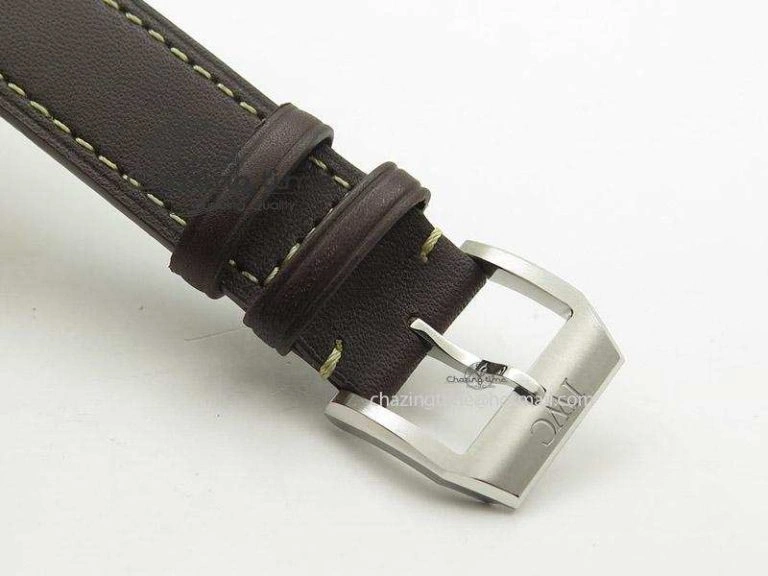 Mark XVII Le Petit Prince MK Maker 1:1 Best Edition SS Blue Dial On Brown Leather Strap A Breathable 7377