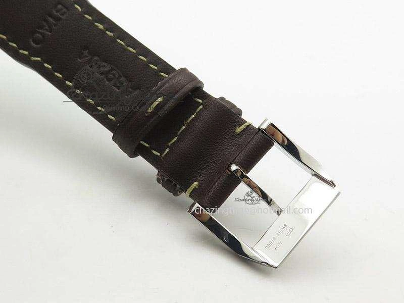 Mark XVII Le Petit Prince MK Maker 1:1 Best Edition SS Blue Dial On Brown Leather Strap A Breathable 7377