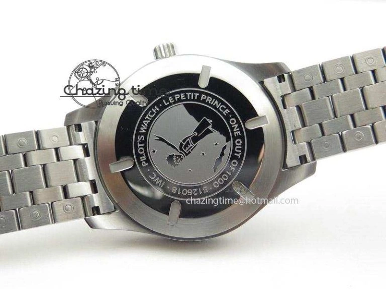Mark XVII Le Petit Prince MK Maker 1:1 Best Edition SS Blue Dial On SS Bracelet A Trendsetting 7376