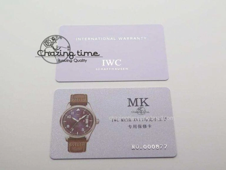 Mark XVII Le Petit Prince MK Maker 1:1 Best Edition SS Blue Dial On SS Bracelet A Trendsetting 7376