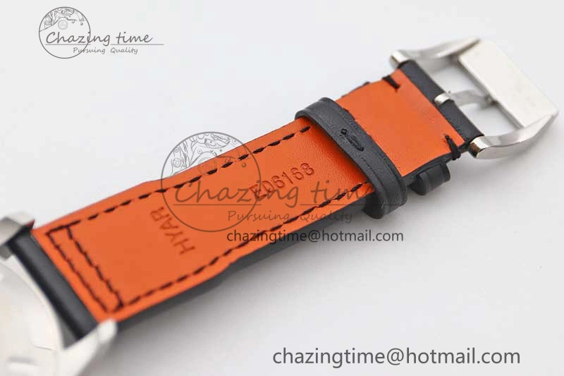 Mark XVIII IW327001 SS M+F 1:1 Best Edition Black Dial on Black Leather Strap A Packable 7055