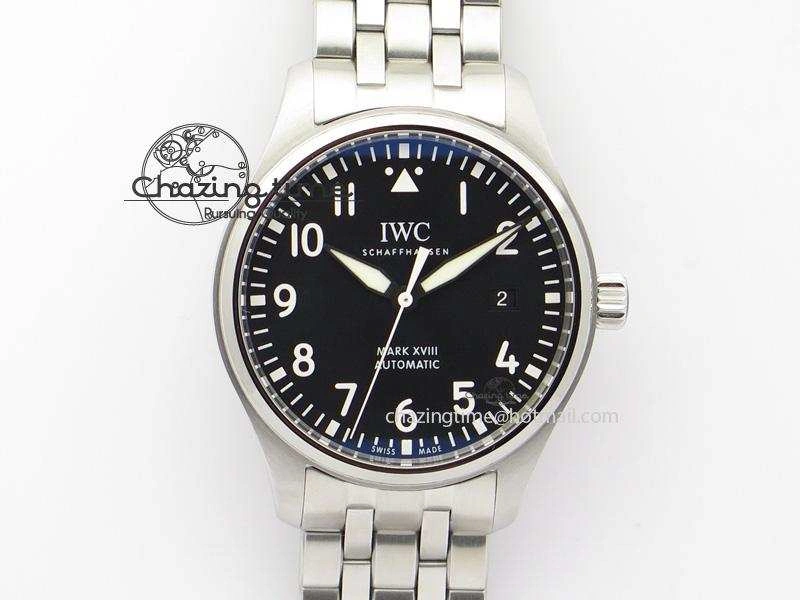Mark XVIII IW327001 SS Mk Maker Best Edition Black Dial On SS Bracelet A OdorResistant 7301