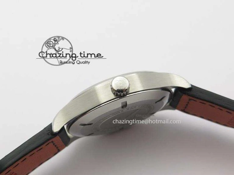Packable Mark XVIII IW327002 SS Mk Maker Best Edition White Dial On Black Leather Strap A 7298