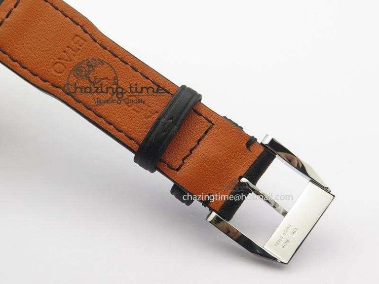 Packable Mark XVIII IW327002 SS Mk Maker Best Edition White Dial On Black Leather Strap A 7298