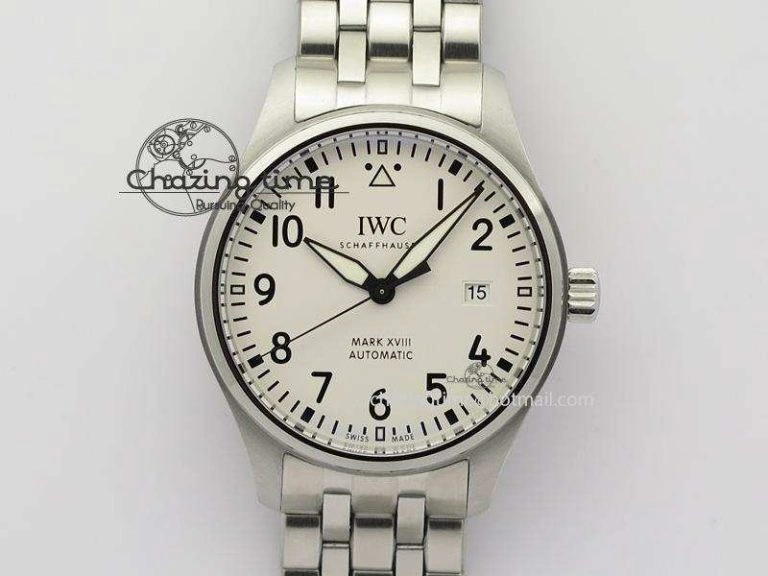 Mark XVIII IW327002 SS Mk Maker Best Edition White Dial On SS Bracelet A Snug 7300