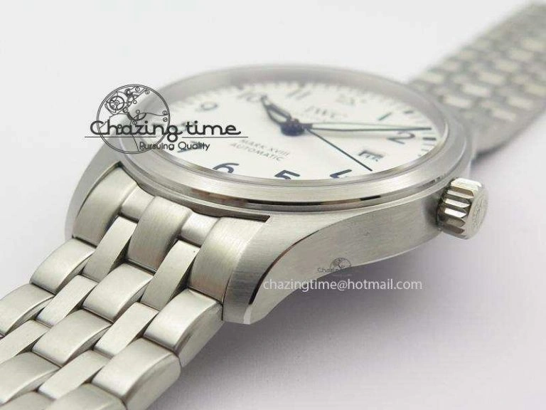 Mark XVIII IW327002 SS Mk Maker Best Edition White Dial On SS Bracelet A Snug 7300