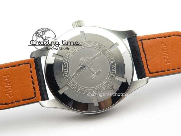 Mark XVIII IW327002 V6F Best Edition White Dial On Black Leather Strap A Affordable 7312
