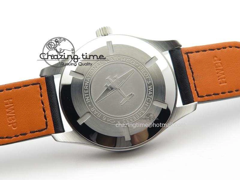 Mark XVIII IW327002 V6F Best Edition White Dial On Black Leather Strap A Affordable 7312